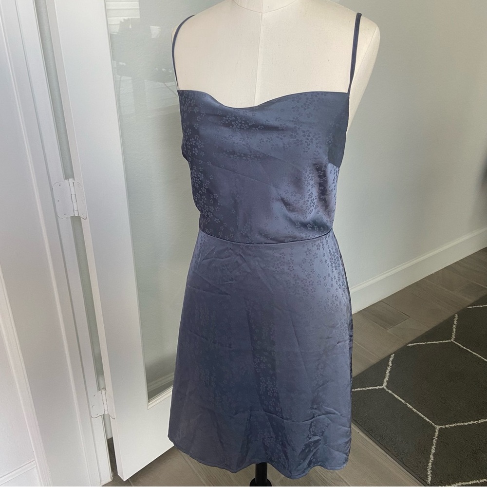 Hollister Blue Cocktail Slip Dress